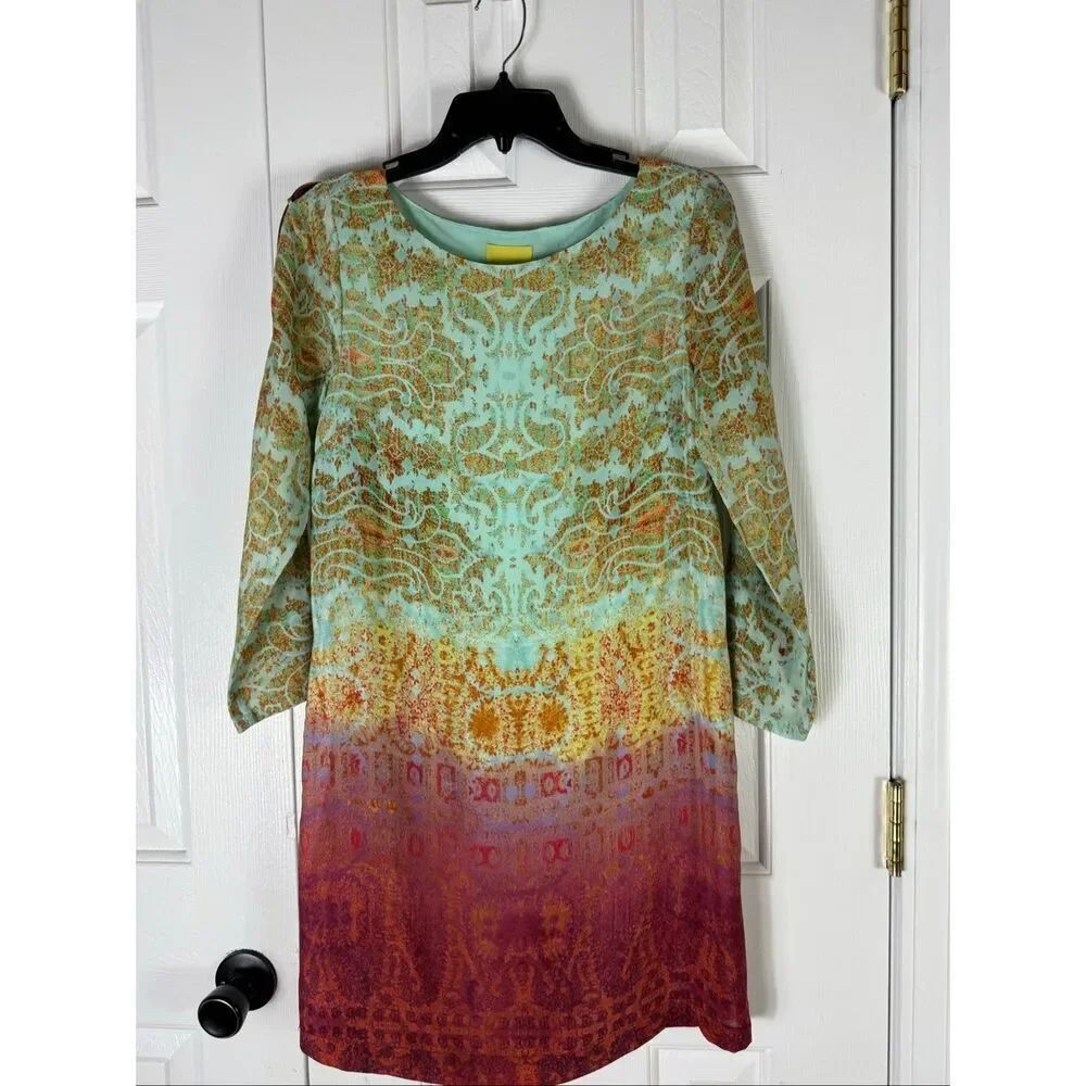 Maeve Womens Silk Dress Size XSmall